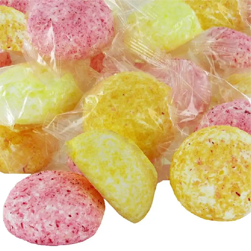 Boules coco meringue sous cello